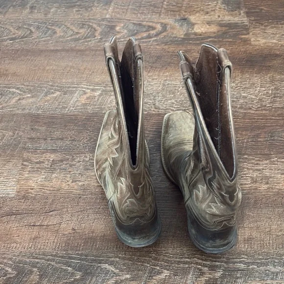 Ariat Brown Western mid calf Boots - Picture 4 of 4